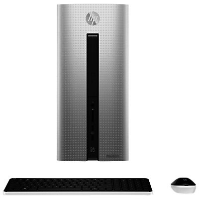 HP Pavilion 550-005na Desktop PC, AMD FX, 16GB RAM, 3TB, Silver